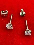 CERTIFIED BRAND NEW  LAB GROWN DIAMOND STUD EARRINGS 1.50 CARAT
