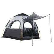 3-4 Person Camping Tent 270x270x150CM 210D Oxford
