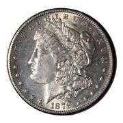1879 S Unc Morgan Silver Dollar From a Near Complete Set of Morgans