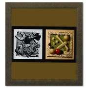 Diptych de la serie Graphismes 1 by Vasarely