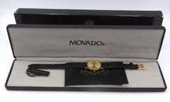 Movado Museum Gold Dial Quartz 24mm Watch