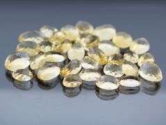 Outstanding 236.50ct 33pc golden Citrine set
