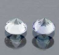 Silver blue 1.42ct untreated Tanzanite