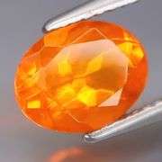 Amazing color 1.12ct Fanta orange Fire Opal