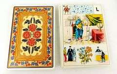 Vintage Mlle Lenormand French Tarot Cards
