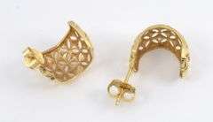 Useful , Feminine J Hoop Earrings