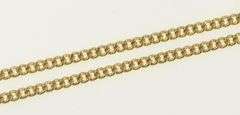 14K Yellow Gold 1.6mm Cable Chain Vintage Classic Chain Necklace