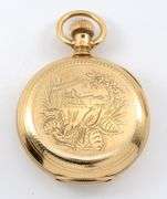 Fantastic 1887 Lancaster Yellow GF Pocket Watch