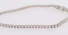 New 3.30ctw Round Diamond Tennis Bracelet in 14K