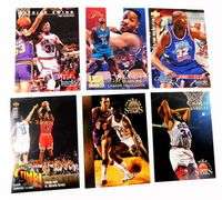 6 Basketball Greats Cards