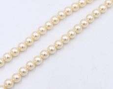 2 Set of Majorica Pearl Necklace and Stud Earrings