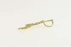 14K Yellow Gold Diamond Cut Unicorn Unique Symbol Charm/Pendant
