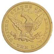 1867-S Liberty Head Gold Eagle - Scratched