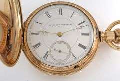 Fantastic 1887 Lancaster Yellow GF Pocket Watch