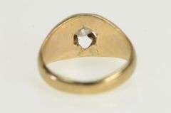 18K Yellow Gold 0.30 Ct Old Mine Cut Diamond Engagement Ring