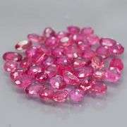 Gorgeous 4.48ct 45 piece mixed cut Ruby set