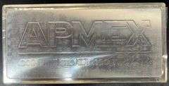 Superb APMEX pure .999 Silver 100 oz bar in box with serial number