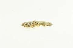 14K Yellow Gold 1960's Guardian Angel Protection Symbol Charm/Pendant