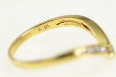 18K Yellow Gold Chevron Ruby Diamond Vintage Band Ring