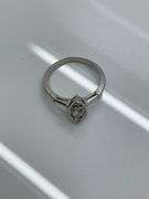 LADIES 14K WHITE GOLD DIAMOND RING
