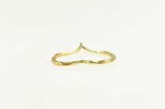 14K Yellow Gold Diamond Cut Heart Love Symbol Vintage Pendant