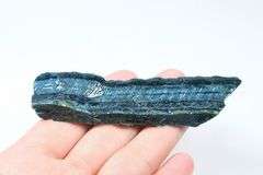 Mezmerizing 111ct uncut BLUE TIGERS EYE!!