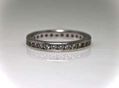 Popular Platinum Diamond Eternity Band