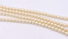 2 Set of Majorica Pearl Necklace and Stud Earrings