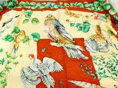 Authentic Vintage Hermes La Vie au Grand Air Silk Scarf