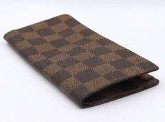 Louis Vuitton Damier Ebene Etui A Lunette Simple Eyeglasses Case