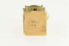14K Yellow Gold 3D Artisanal Turkish Mosque Building Charm/Pendant