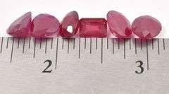 Wonderful Collection of 18.00CTW Ruby Gemstone Parcel
