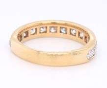 Incredible Yellow Gold 2ctw Channel Set Diamond Band