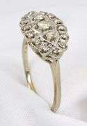 Popular Vintage White Gold Princess Style Ring