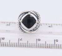 David Yurman Black Onyx Infinity Earrings