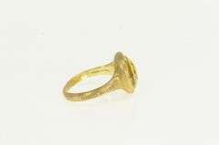 18K Yellow Gold Marco Bicego Jaipur Citrine Stackable Ring