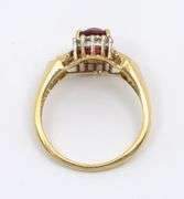 Attractive Ruby and Diamond Ring