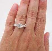 2.25CTW Diamond Encrusted Engagement Ring