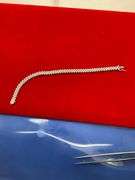 CERTIFIED BRAND NEW 14K WHITE GOLD AND DIAMOND BRACELET . 4..00 CARATS