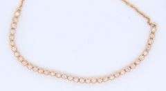 Sparkling Yellow Gold Diamond Flex Bracelet