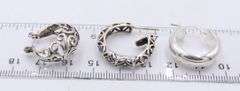 Vintage 925 Sterling Silver Group Lot of Misc Jewelry