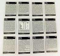 12 Babe Ruth 1992 Black/White Baseball Cards