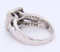 Amazing Invisible Set Diamond Halo Ring