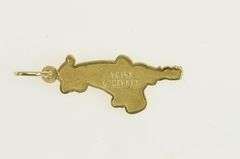 14K Yellow Gold Tigger Winnie The Pooh Disney Character Charm/Pendant