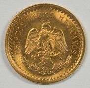 Superb Gem BU 1945 Mexico 2.5 Pesos Gold Piece
