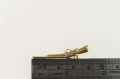 14K Yellow Gold 3D Double Barrel Shotgun Vintage Gun Charm/Pendant