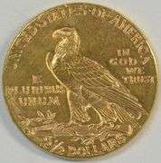 Choice BU 1925-D US $2.50 Indian Gold Piece. Lovely