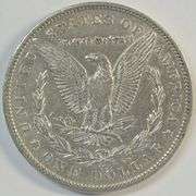 Key date 1891-CC Morgan Silver Dollar in upper end condition