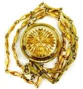 Ladies Vintage Caravelle Watch Pendant, Runs