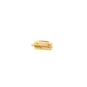 14K Yellow Gold 3D Trolley Car San Francisco Travel Charm/Pendant
